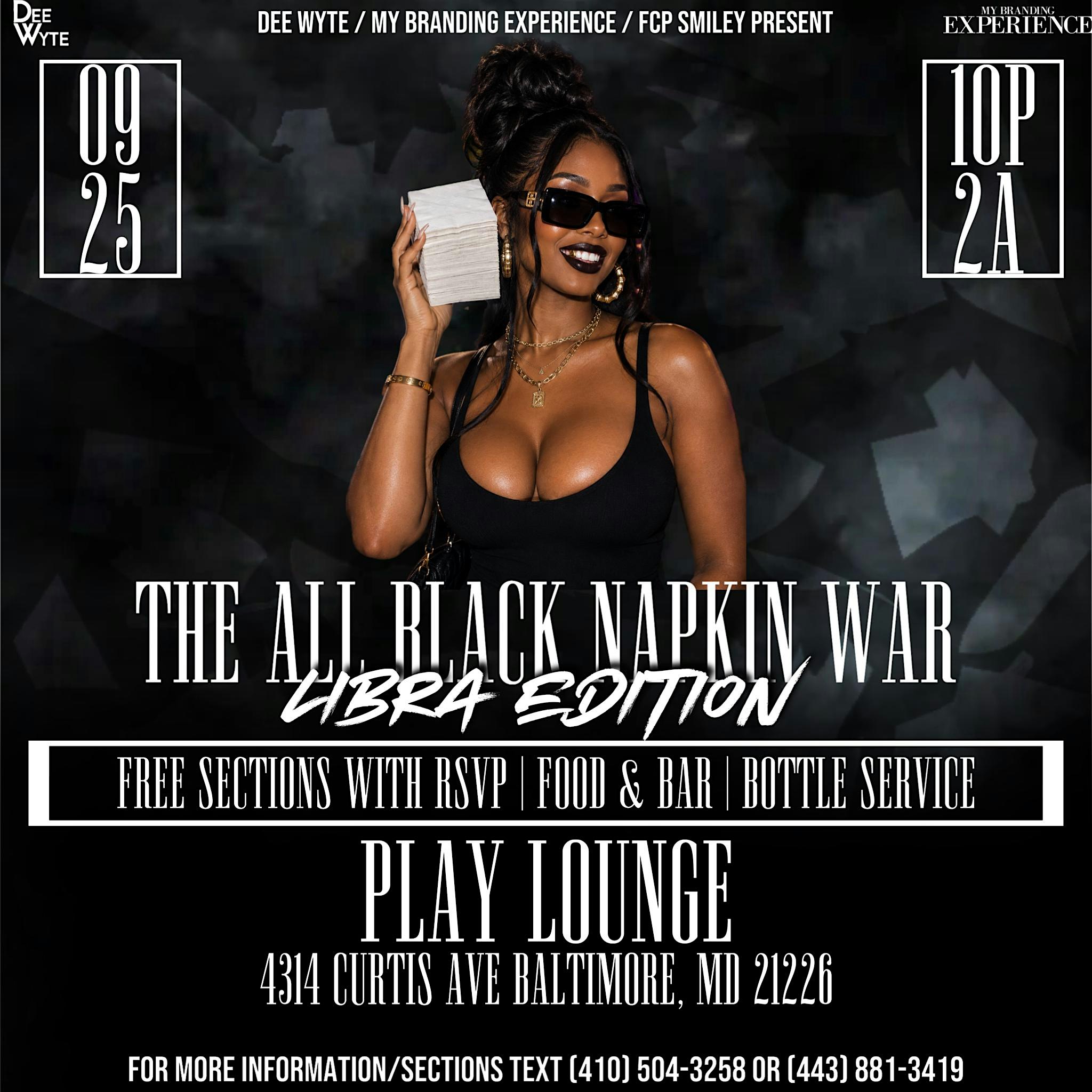 The All Black Napkin War | Libra Takeover