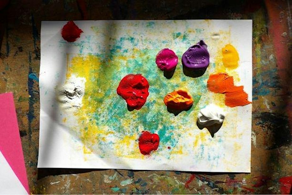 Facing Now: Mini Me Mixed Media Portraits