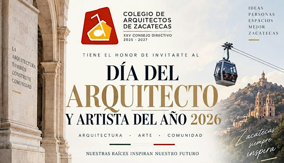 Día del Arquitecto y Artista del año 2026