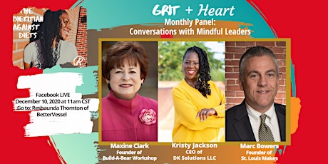 Grit + Heart Monthly Panel: Conversation with Mindful Leaders primary image