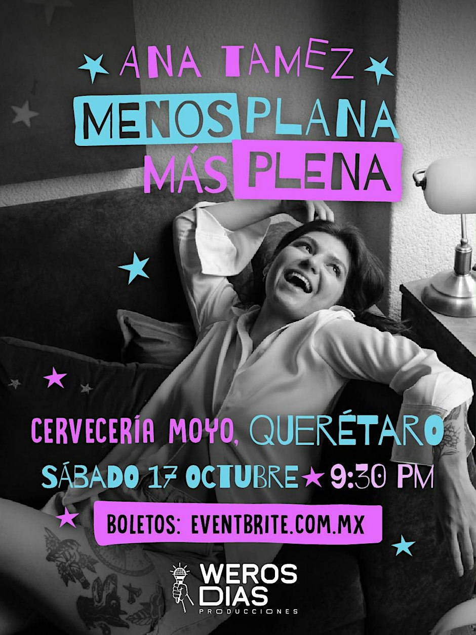 Ana Tamez - Menos Plana, Más Plena