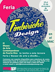 Timbiriche Design: Feria Bazaar de arte y diseño primary image