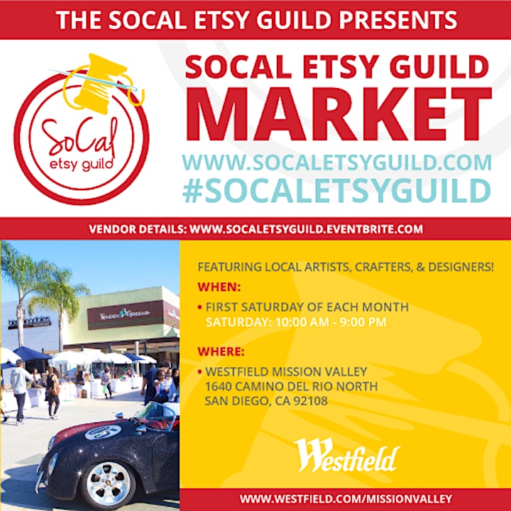 SoCal Etsy Guild Market San Diego image