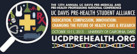 UCSC Bus: 13th Annual UC Davis Pre-Medical & Pre-Health Professions National Conference primary image