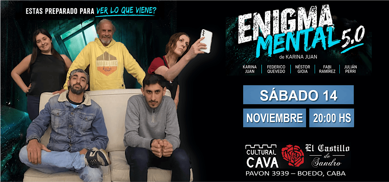 Afiche de Enigma Mental 5.0