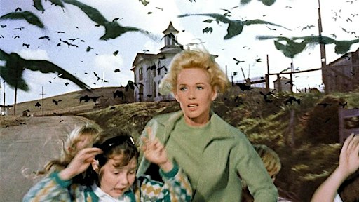 Afiche de Los pájaros