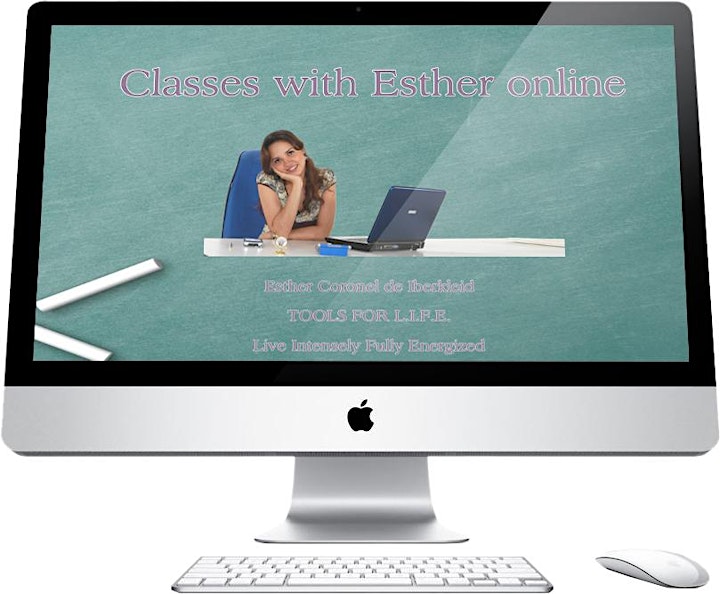 Imagen de (I) Classes with Esther Online in English / Clases Virtuales con Esther en Español