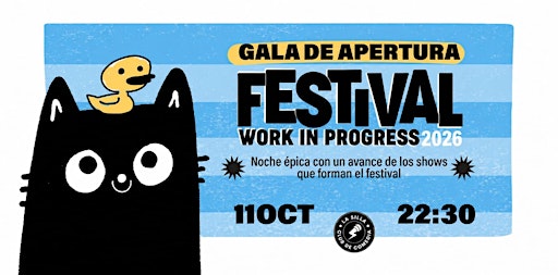 Afiche de Gala de Apertura del Festival Wip 2026