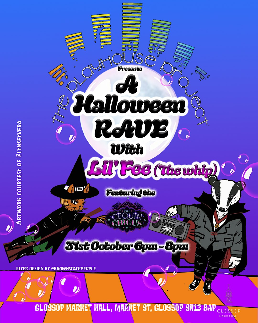 The Playhouse Project Halloween Family Rave