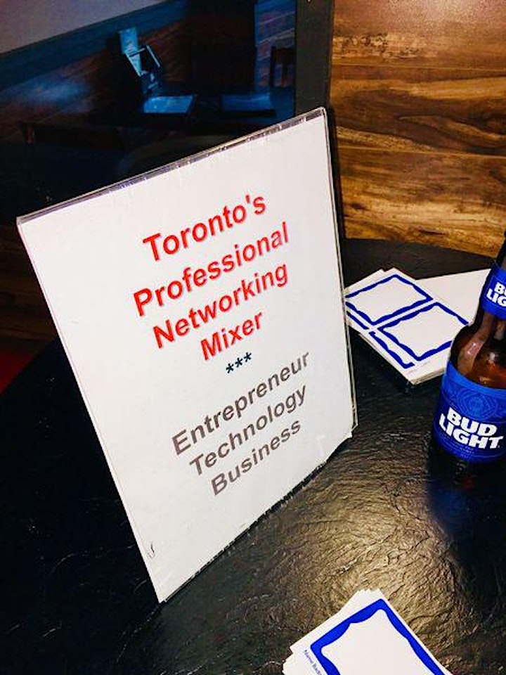 Toronto's Big Business, Tech & Entrepreneur Professional Networking Soiree image
