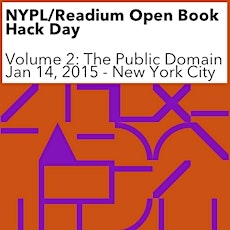 NYPL/Readium Open Book Hack Day, Volume 2: The Public Domain primary image