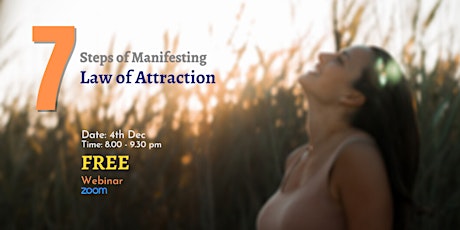 7 Steps  of Manifesting Law of Attraction primary image