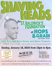Shaving Heads for St. Baldrick's! primary image