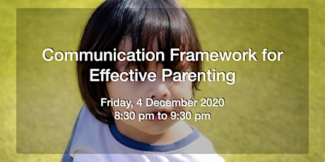 Communication Framework for Effective Parenting primary image