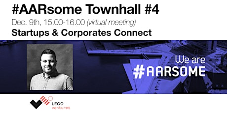 #AARsome Virtual Townhall #4 - Startups and Corporates connect primary image
