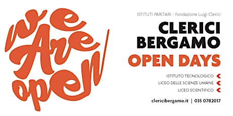 Immagine principale di CLERICI BERGAMO OPEN DAYS! Istituti Paritari Fondazione Luigi Clerici 