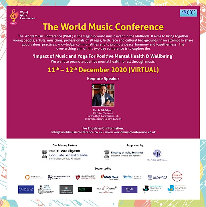 4th Annual World Music Conference image