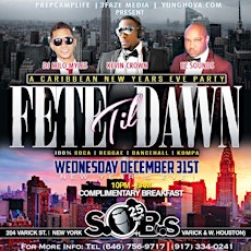 A CARIBBEAN NEW YEAR'S EVE PARTY "Fete Till Dawn" @ Sexy Club SOB's primary image
