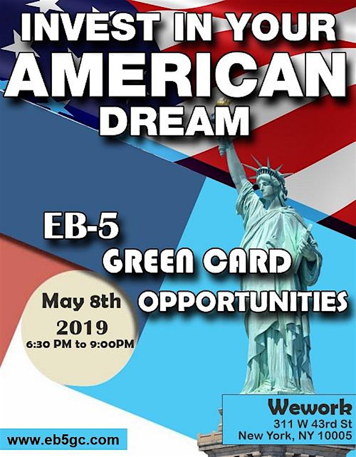 SPECIAL EB-5 Green Card OPPORTUNITIES - Invest In Your American Dream image