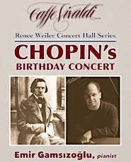 CHOPIN'S BIRTHDAY CONCERT & Oscar Party primary image
