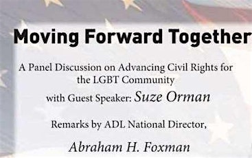 Moving Forward Together - Discussion on Advancing Civil Rights for LGBT Community primary image