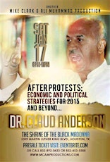 (MCAMP) Dr Claud Anderson - After Protest: Economic and Political Strategies primary image