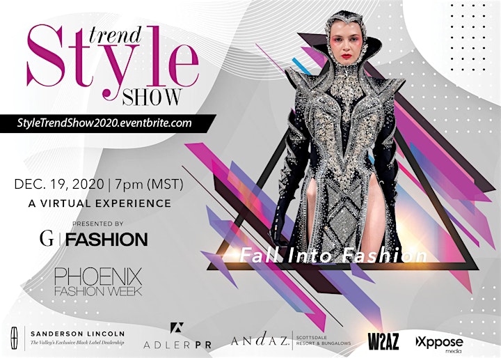 Style Trend Show Dec. 19th (7pm MST) A Global Virtual  Runway Experience image