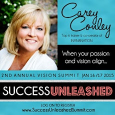 Sneak Peek Webinar#4-Success Unleashed 2015 Vision & The Entrepreneur primary image