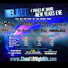 BELIEVE New Years Eve - 4 STAGES OF SOUND! primary image