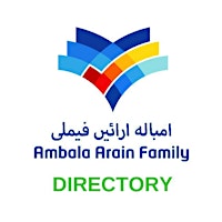 Ambala Arain Family Directory primary image