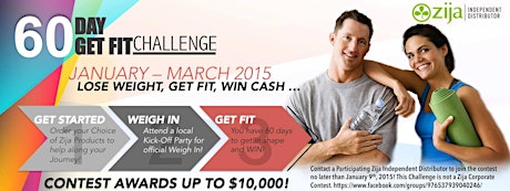 60 Day Get Fit Challenge Web Event primary image