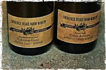 A Wine Dinner with Eminence Road Farm Winery primary image