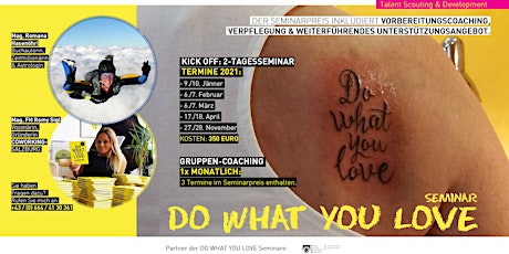 Do What You Love Seminar - Jänner ONLINE!