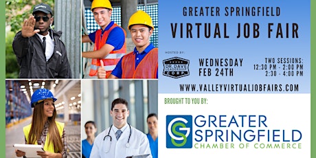 Greater Springfield | Virtual Job Fair (EMPLOYERS ONLY)