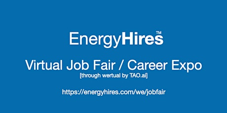 #EnergyHires Virtual Job Fair / Career Expo Event #Portland