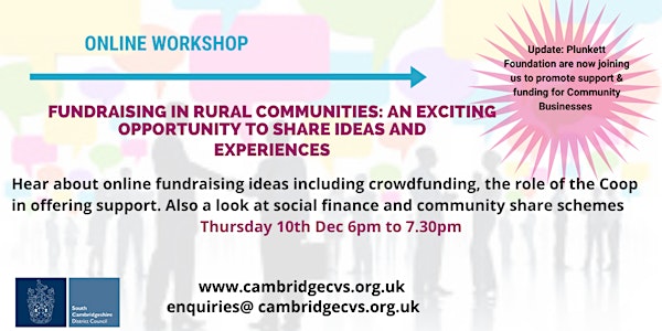 Fundraising in Rural Communities: Interesting speakers & ideas