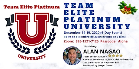 Virtual Team Elite Platinum University - December 2020 primary image