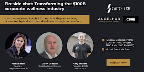 Fireside chat: Transforming the $100B corporate wellness industry