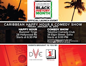 International Black History Month Pre-Launch Event "Caribbean Happy Hour" primary image
