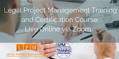 Legal Project Management Training via Zoom primary image