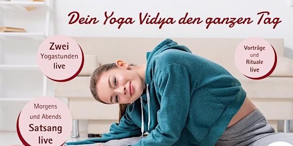 Yoga Vidya Live – Yogastunde nachmittags