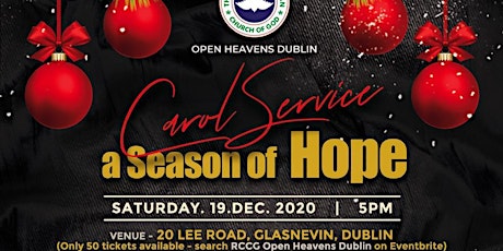 Christmas Carol Service - A Season of Hope primary image