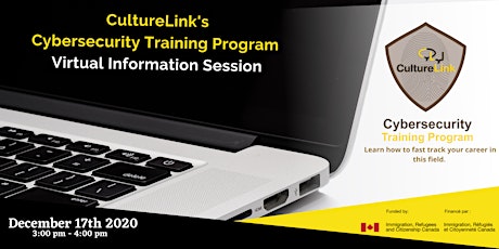 Virtual Information Session - Culturelink's Cybersecurity  Training Program primary image