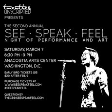 Twenties Unscripted Presents "See. Speak. Feel." primary image