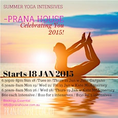 Summer Yoga Intensive with Kate McAnergney