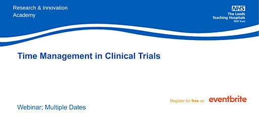 Time Management in Clinical Trials- Virtual Teaching/PLEASE READ DETAILS