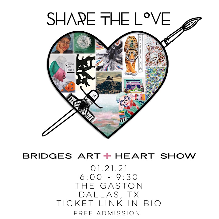 
		art + heart:  share the love image
