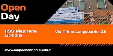 Open Day dal 14 al 19 dicembre  -  Majorana Brindisi - Ingresso B  primärbild