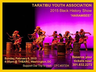 7TH Annual Black History Show - HARAMBEE! primary image
