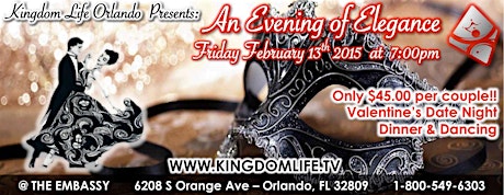 EVENING OF ELEGANCE - ORLANDO'S MASQUERADE BALL primary image